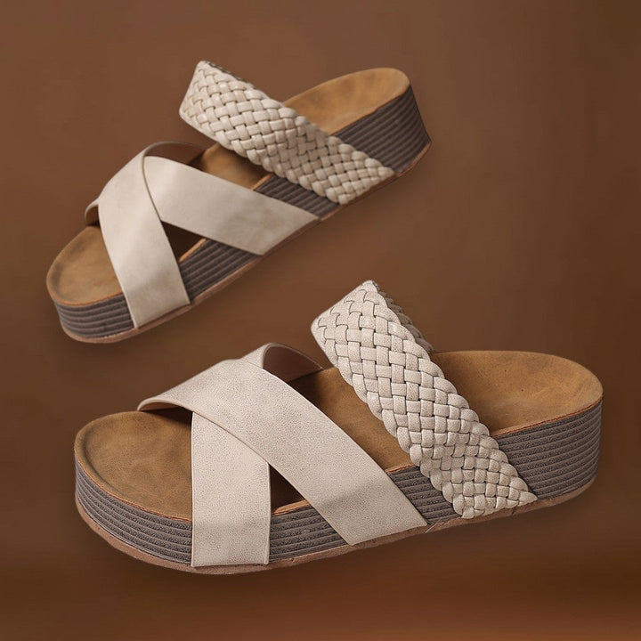 Jadviga-Róza - Bőr ortopéd szandál