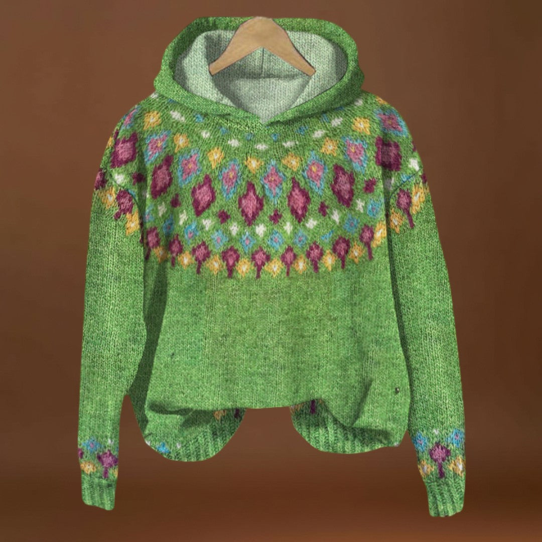 Fáni - Kényelmes Kapucnis Pulóver