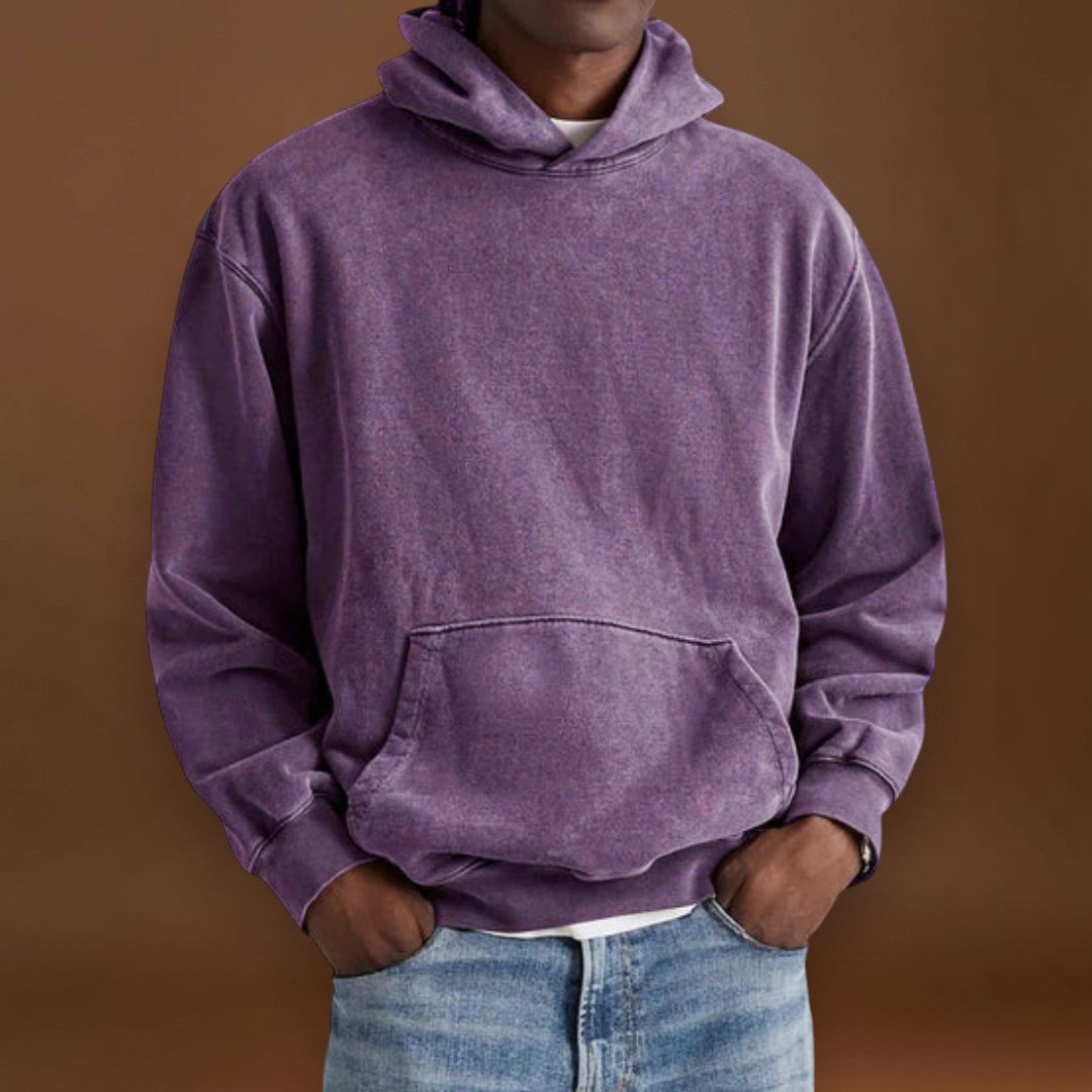 Tibor - Pamut Kapucnis Pulóver