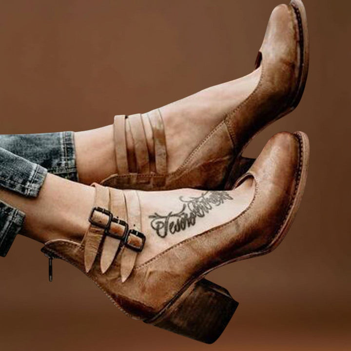 Fenna-Róza - Bőr Ortopéd Cipők