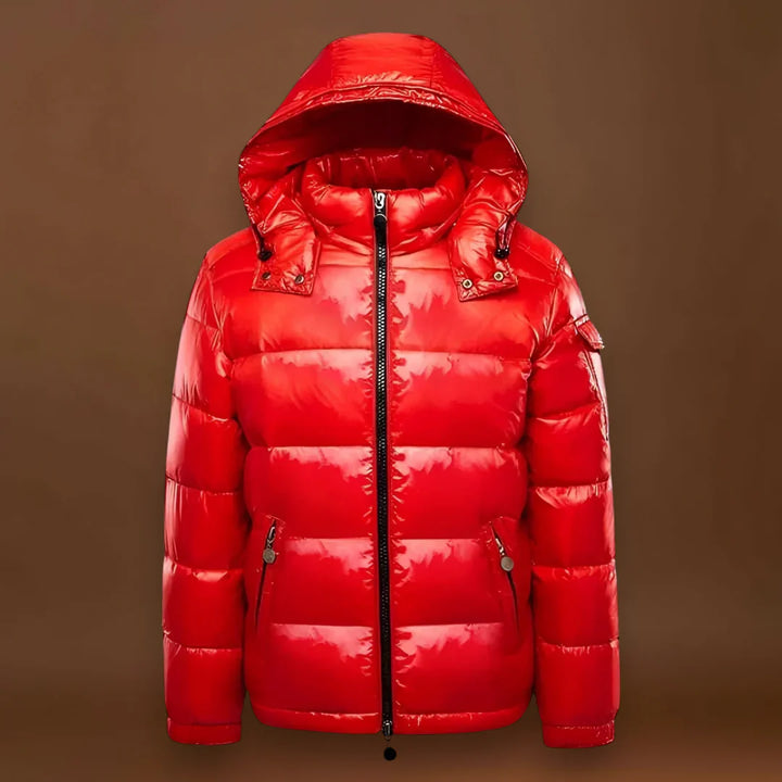 Vitéz - Férfi téli kabát kapucnival és szigeteléssel