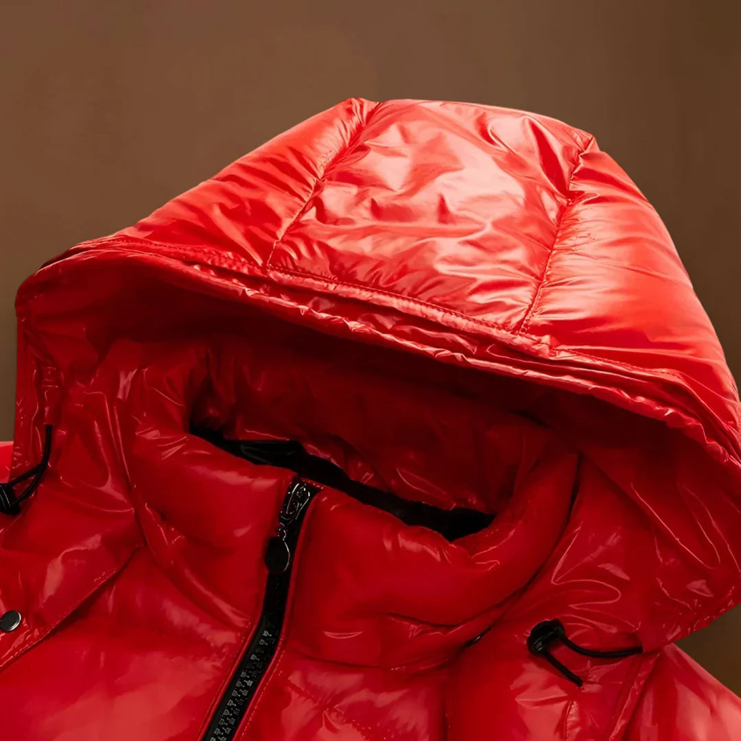 Vitéz - Férfi téli kabát kapucnival és szigeteléssel