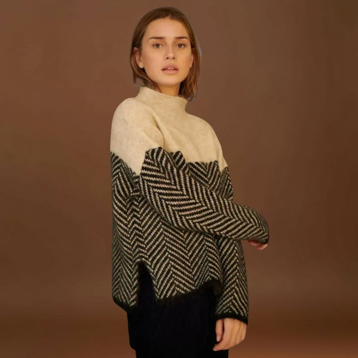 Bódika - Magas nyakú pulóver