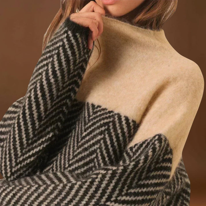 Bódika - Magas nyakú pulóver