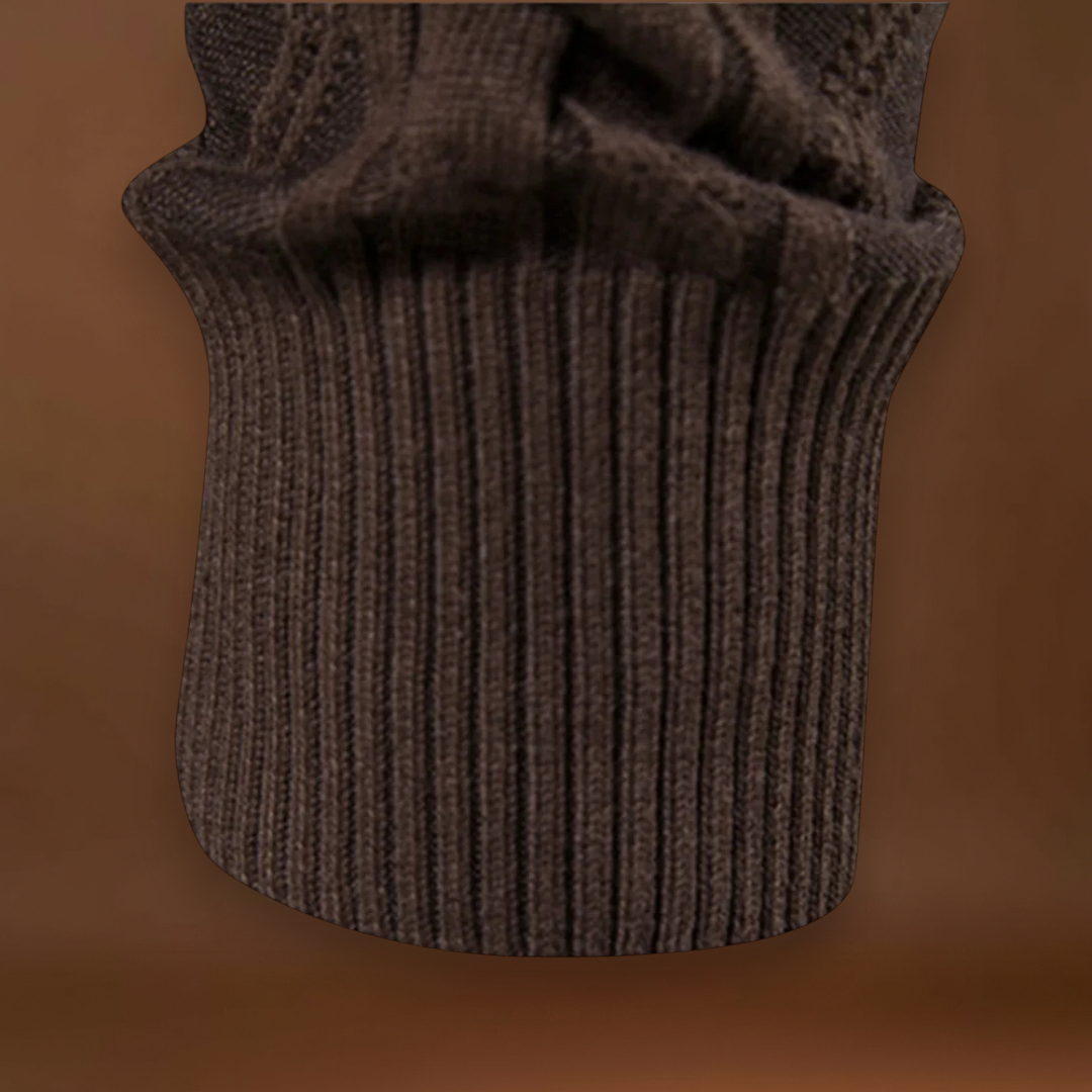 Mihály - Kárómintás kardigán Argyle Mistura Suave Kényelmes