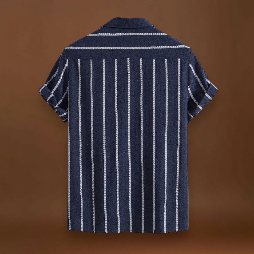 Casual Szett - Poliészter keverék ing és gyorsan száradó rövidnadrág