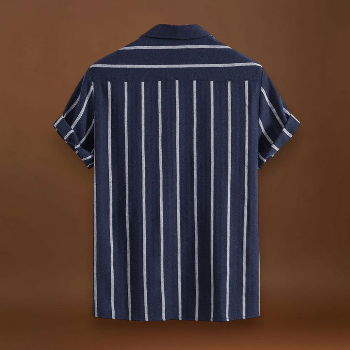 Casual Szett - Poliészter keverék ing és gyorsan száradó rövidnadrág