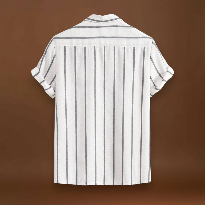 Casual Szett - Poliészter keverék ing és gyorsan száradó rövidnadrág