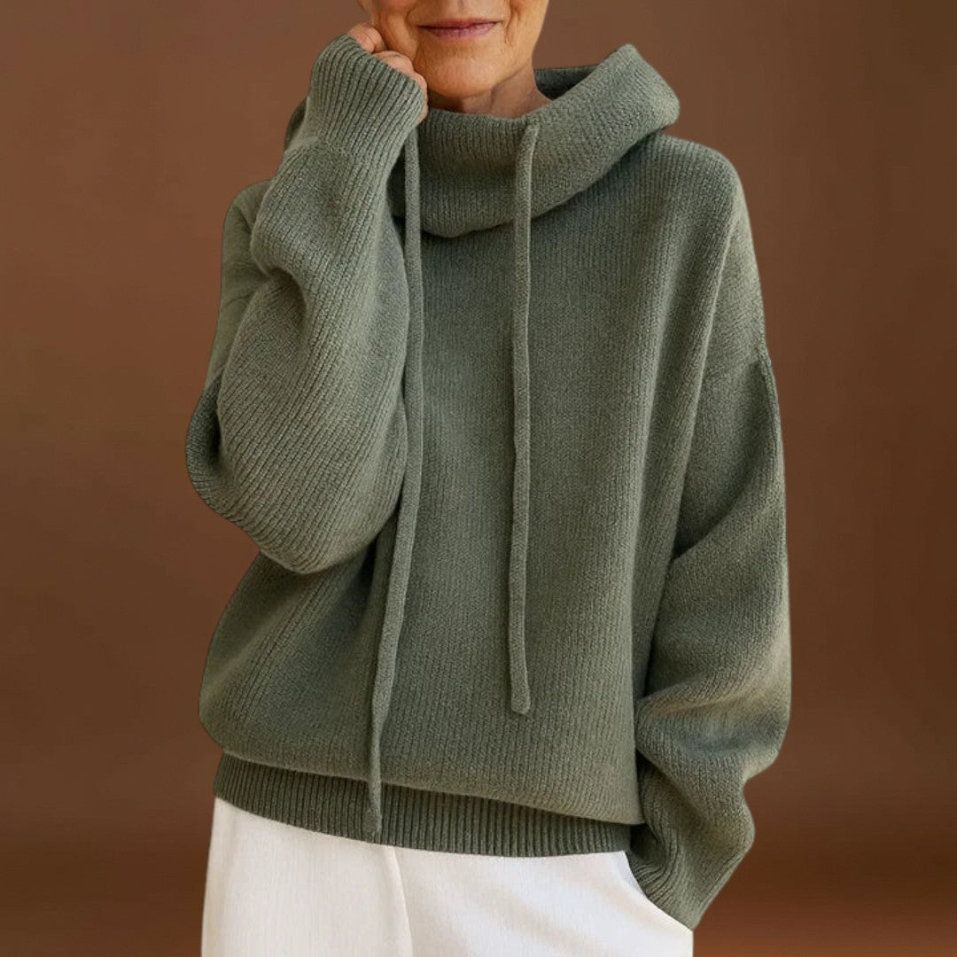 Dzsenifer  - Kényelmes Kapucnis Pulóver