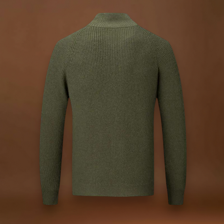 Örs - Egyszínű Cipzáras Kötött Kardigán