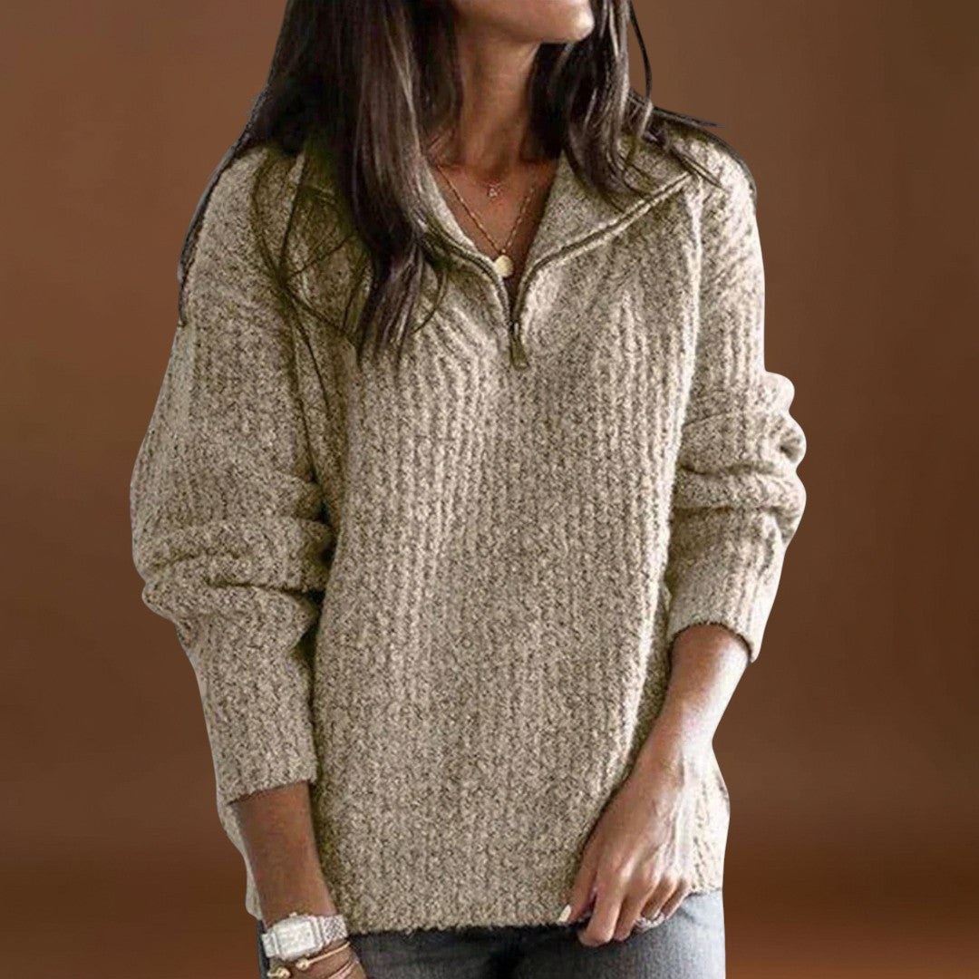 Bruna - Kötött Pulóver