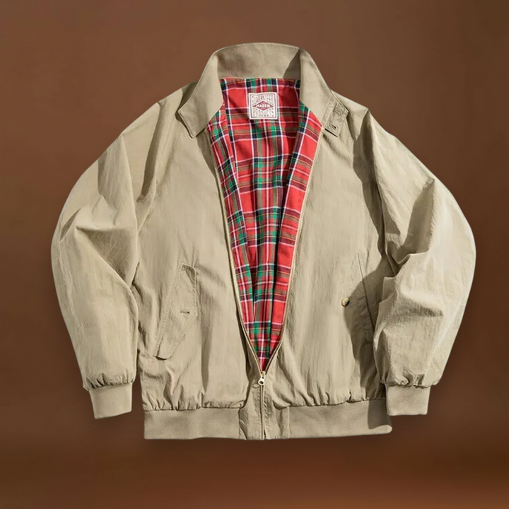 Zsolt – Könnyű Anyag Kerek Gallérral és Cipzárral