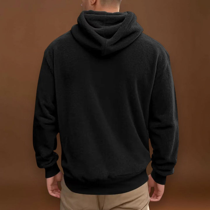 Dezső - Fleec keverék, beépített kapucnival és meleg zsebbel