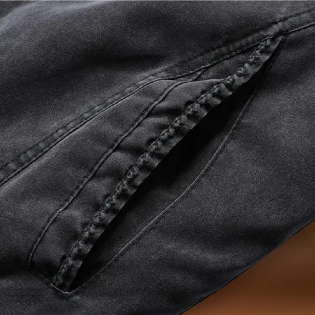 Varsa - Könnyű Slim Fit Anyag és Teljes Hosszúságú Cipzár Szellőzéssel