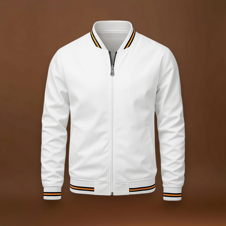 Závoly - Poliészter keverék bordás gallérral és könnyű rétegekkel