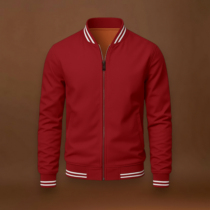 Závoly - Poliészter keverék bordás gallérral és könnyű rétegekkel