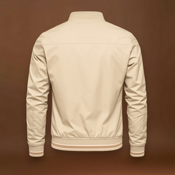 Závoly - Poliészter keverék bordás gallérral és könnyű rétegekkel