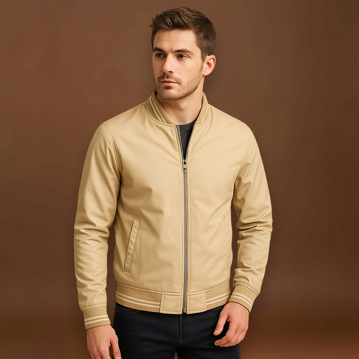 Závoly - Poliészter keverék bordás gallérral és könnyű rétegekkel