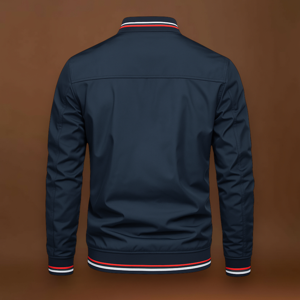 Závoly - Poliészter keverék bordás gallérral és könnyű rétegekkel