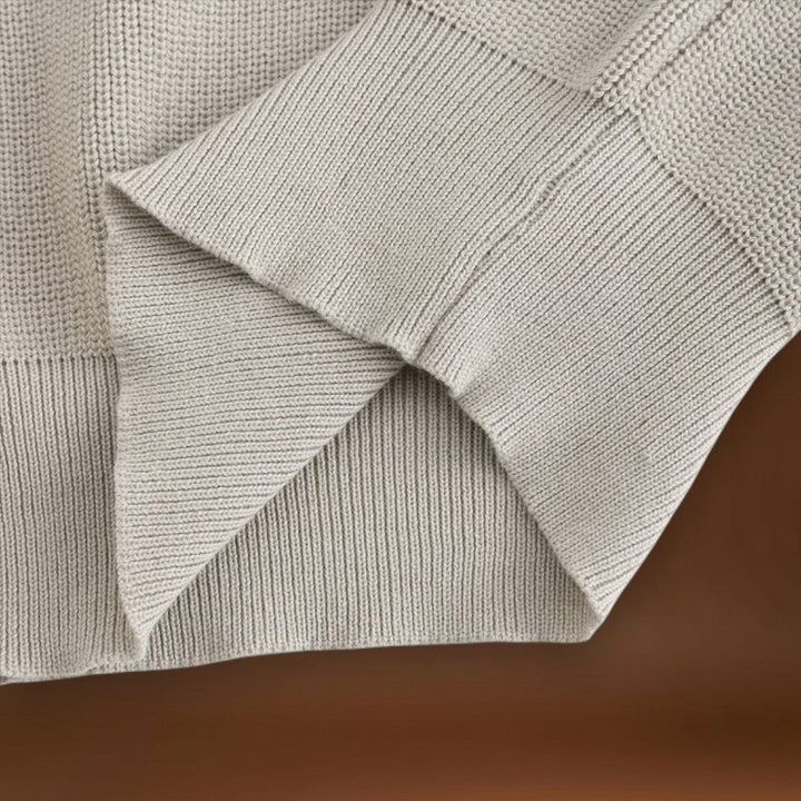 Kristóf - Kényelmes kevert fonalú pulóver