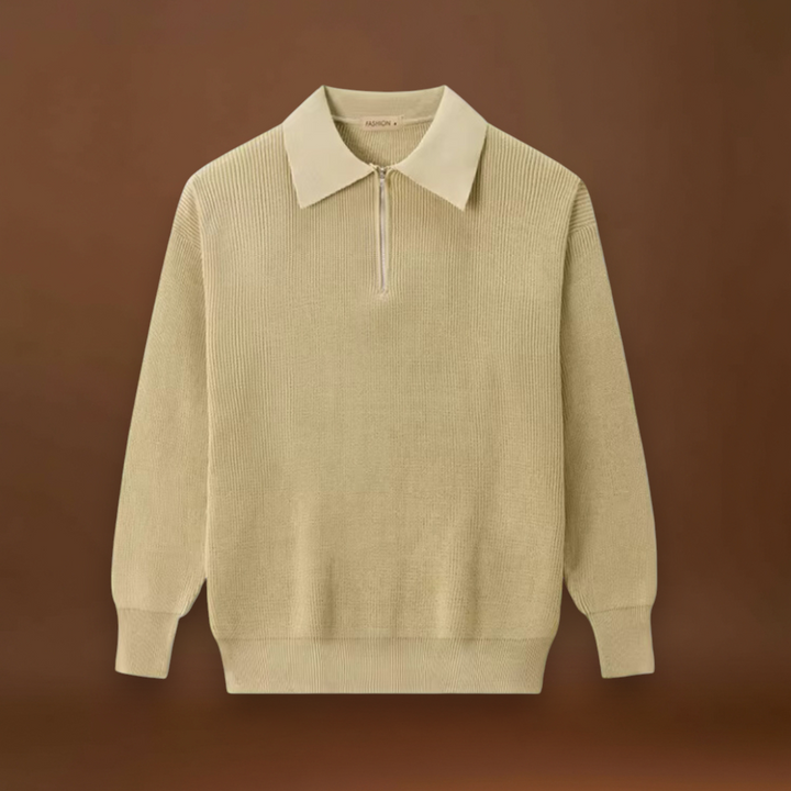 Kristóf - Kényelmes kevert fonalú pulóver