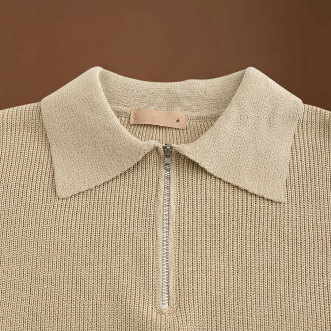 Kristóf - Kényelmes kevert fonalú pulóver