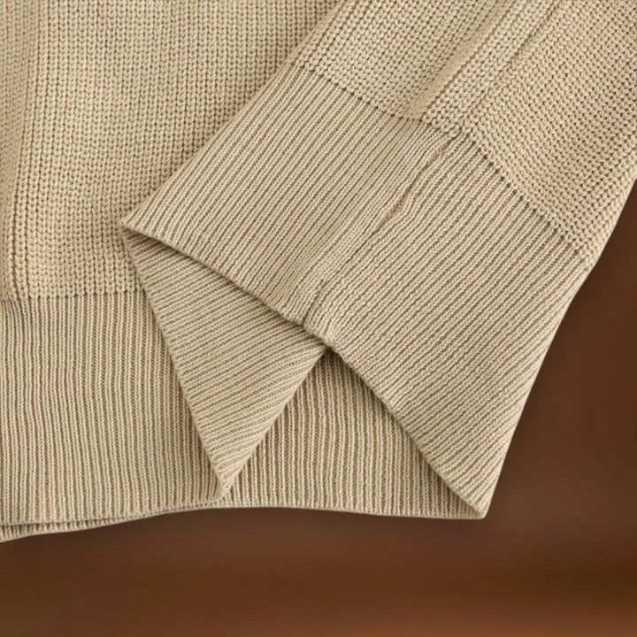 Kristóf - Kényelmes kevert fonalú pulóver