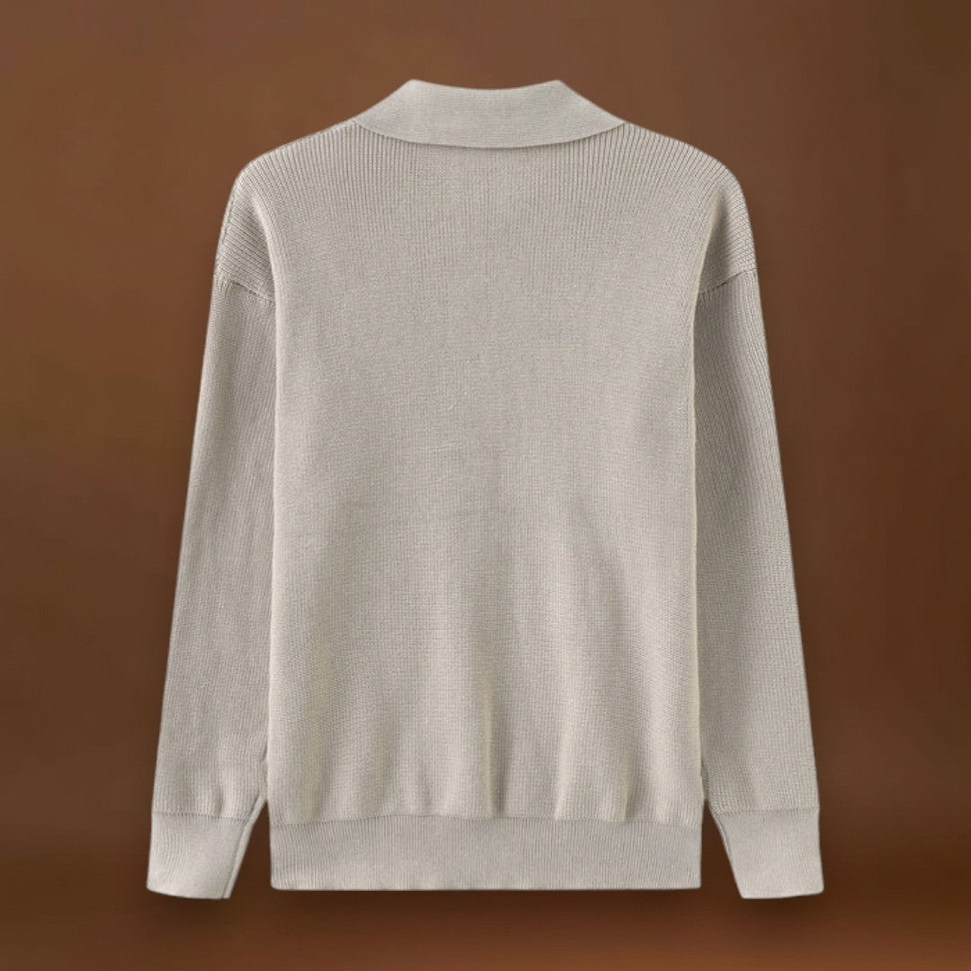 Kristóf - Kényelmes kevert fonalú pulóver