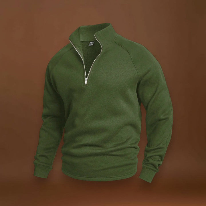 János - Keverék Anyagú Nyújtható Pulóver