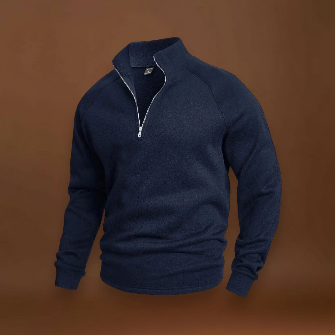 János - Keverék Anyagú Nyújtható Pulóver