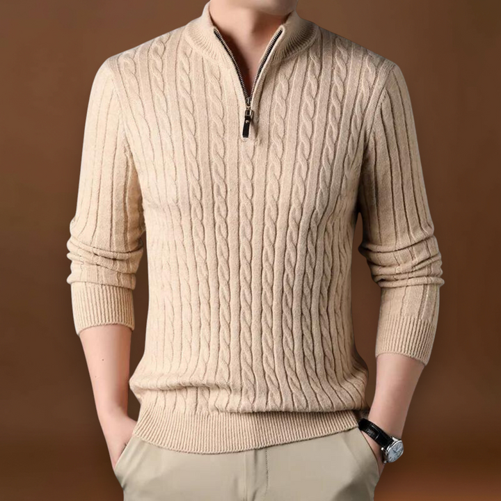 Lantos - Rövid Cipzáras Pulóver Állítható