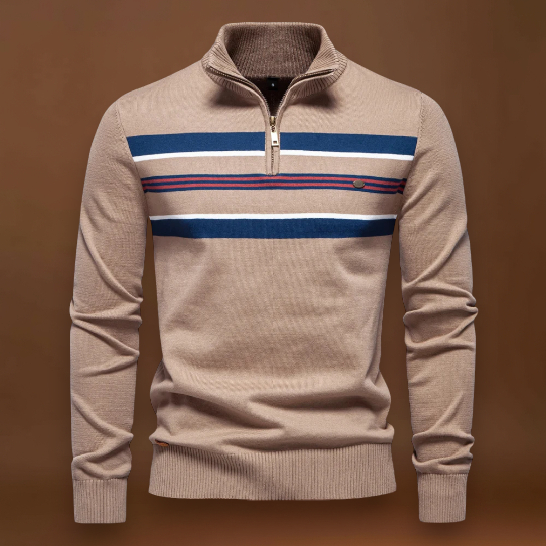 Kornél - UltraKényelmes Lélegző Kötött Pulóver