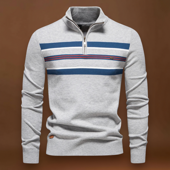 Kornél - UltraKényelmes Lélegző Kötött Pulóver