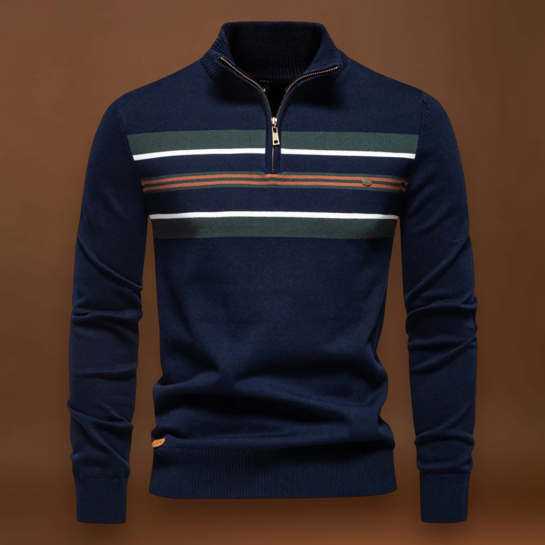 Kornél - UltraKényelmes Lélegző Kötött Pulóver