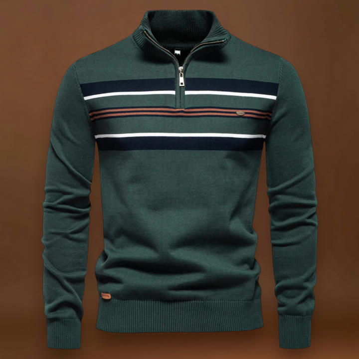 Kornél - UltraKényelmes Lélegző Kötött Pulóver