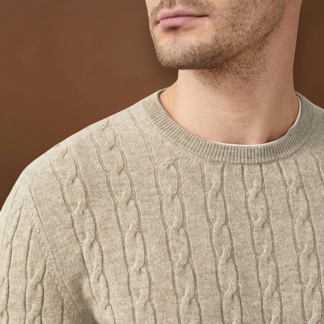 László - Kényelmes Kötött Pulóver