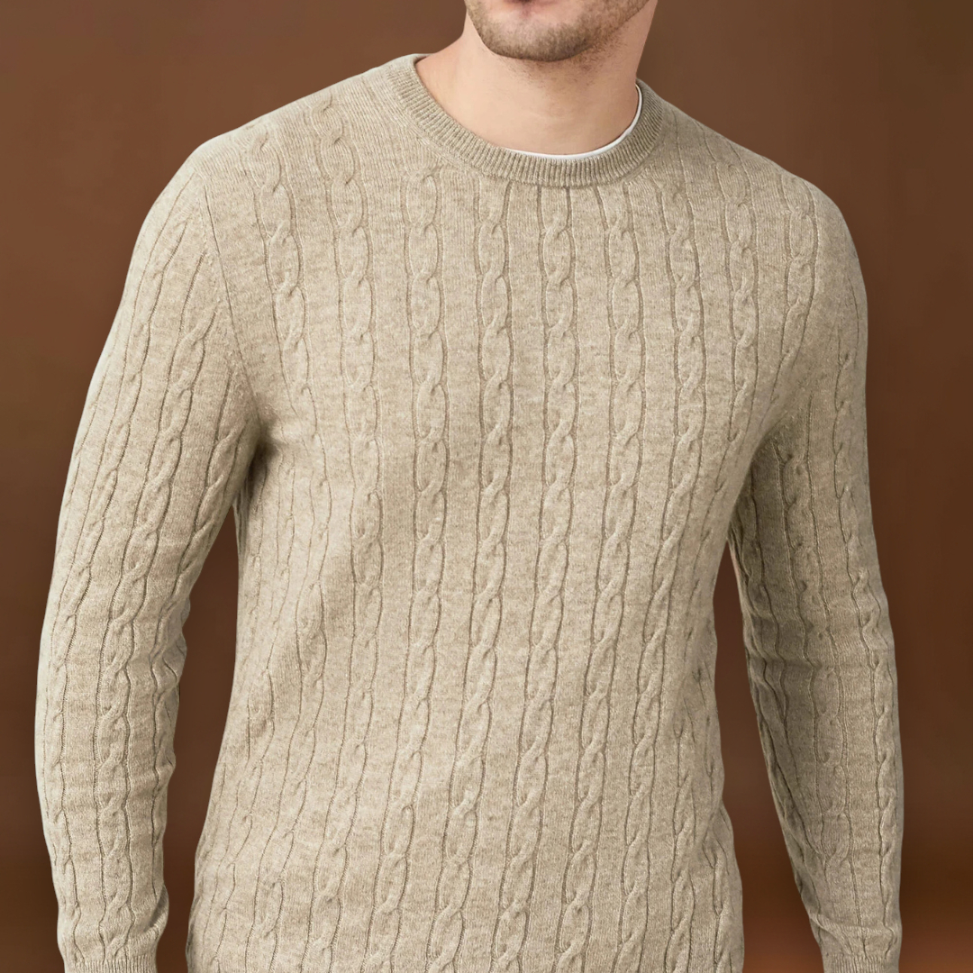 László - Kényelmes Kötött Pulóver