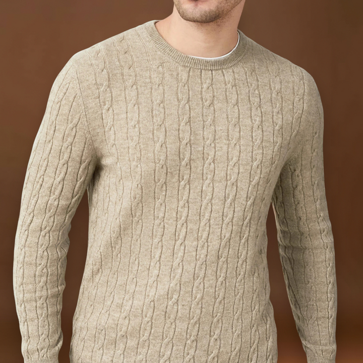 László - Kényelmes Kötött Pulóver