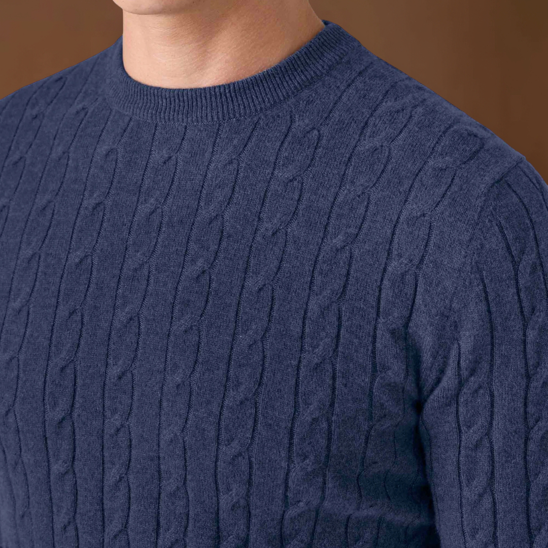 László - Kényelmes Kötött Pulóver