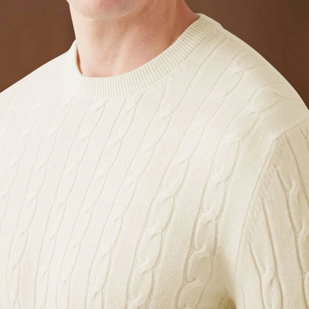 László - Kényelmes Kötött Pulóver