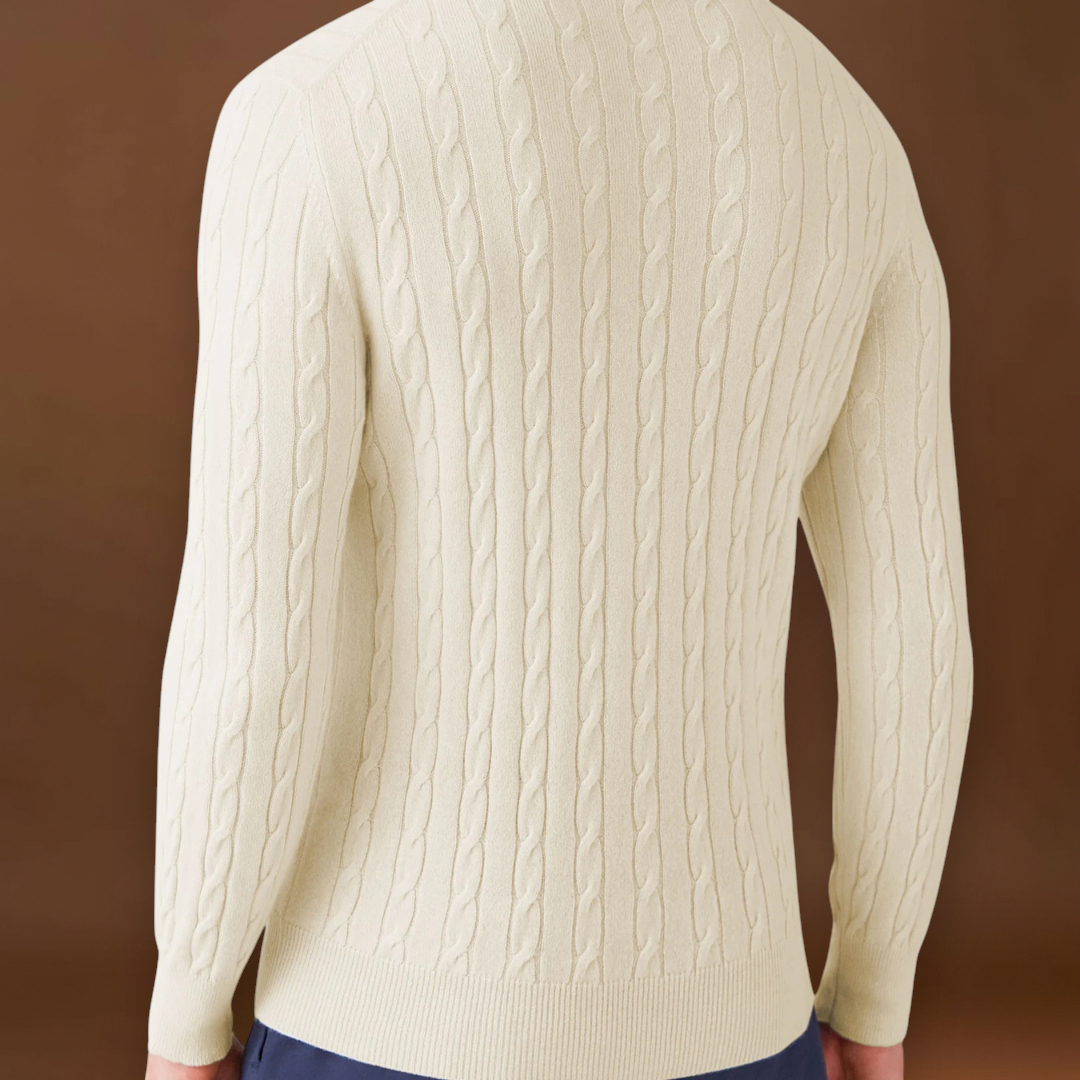 László - Kényelmes Kötött Pulóver