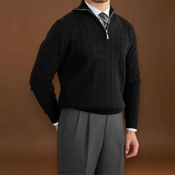 Tura - Organikus Pamut Kötött Pulóver