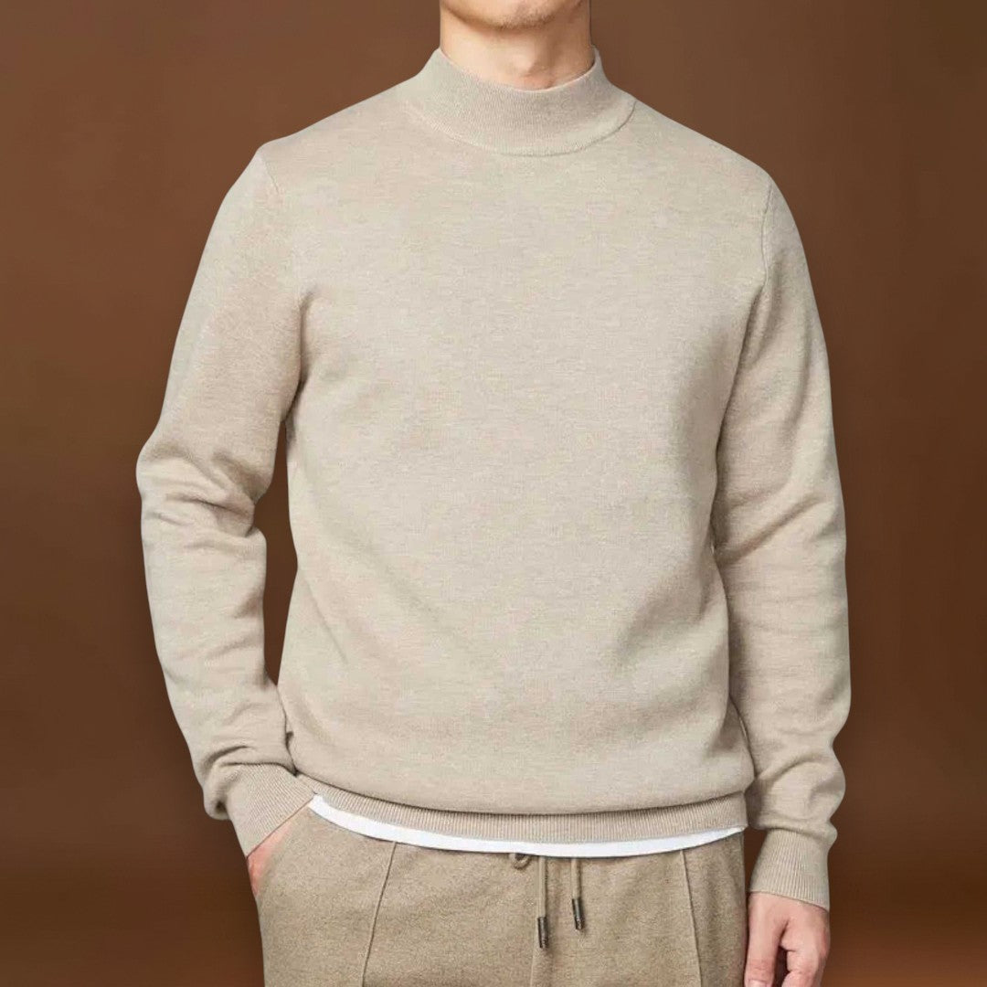 Ákos -  Magas Nyakú Kötött Pulóver