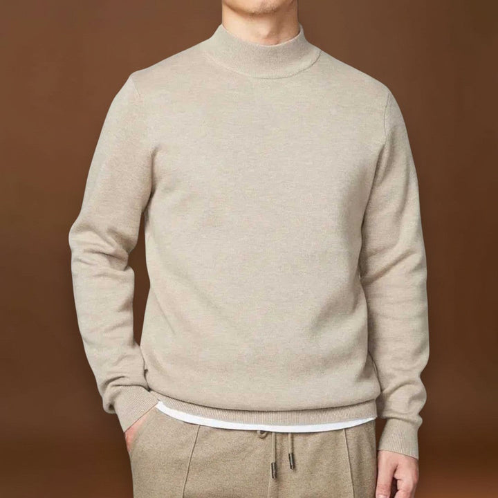 Ákos -  Magas Nyakú Kötött Pulóver