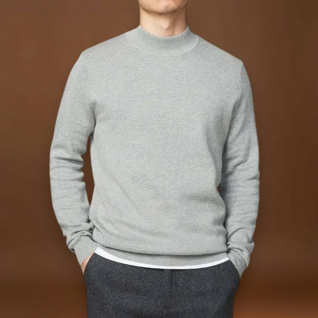 Ákos -  Magas Nyakú Kötött Pulóver