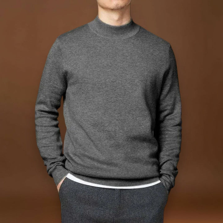 Ákos -  Magas Nyakú Kötött Pulóver