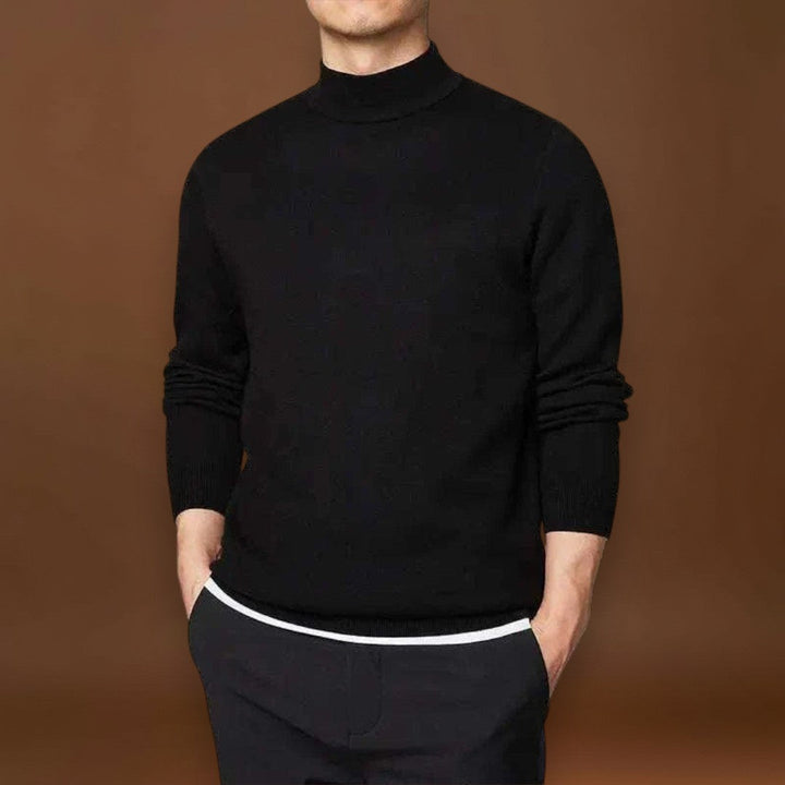 Ákos -  Magas Nyakú Kötött Pulóver