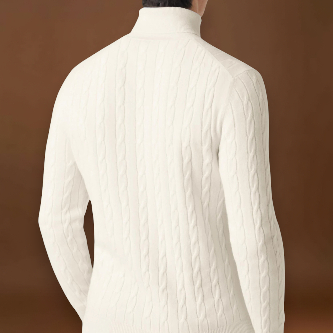 Levente - Extra Kényelmes Poliészter Pulóver