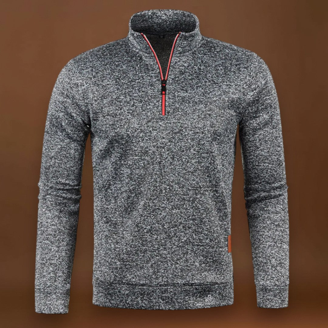 Olivér - Hiperstruktúrált Nyakú Kötött Pulóver