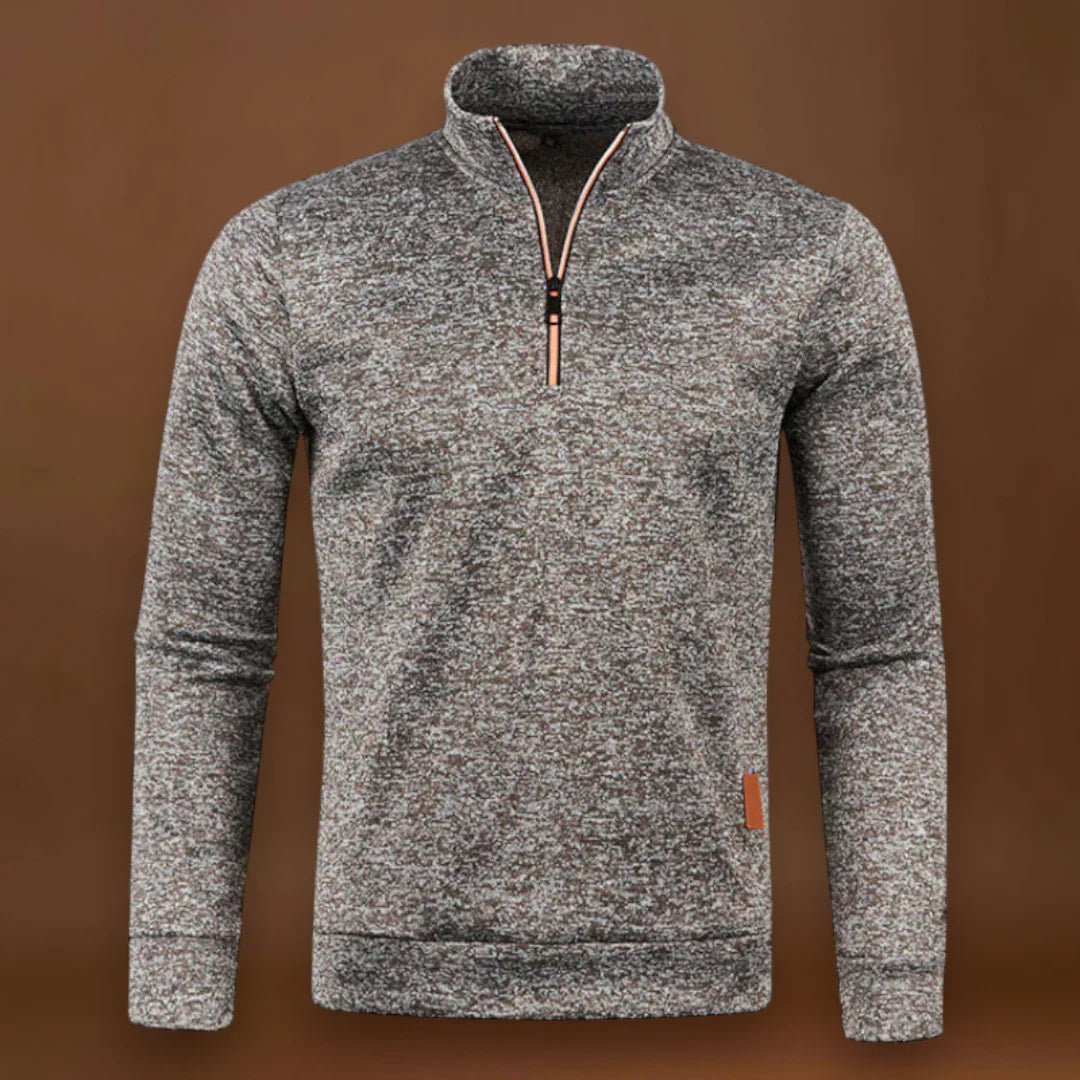 Olivér - Hiperstruktúrált Nyakú Kötött Pulóver